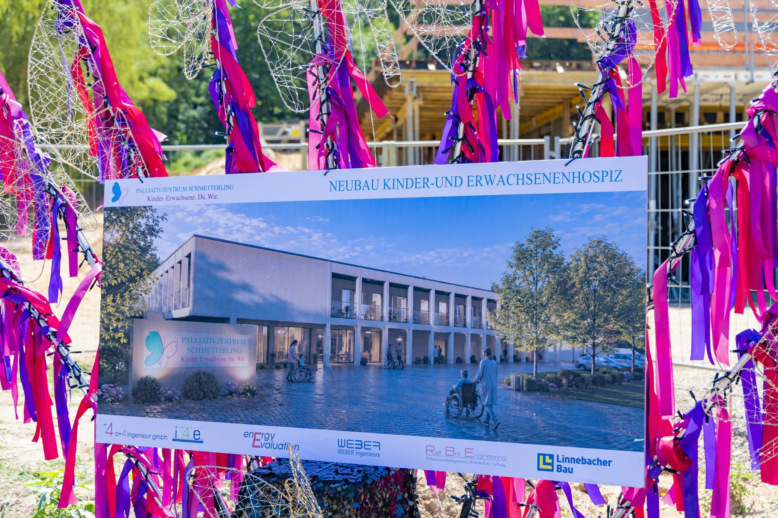 Grundsteinlegung Palliativzentrum Schmetterling Homburg